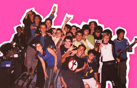 Integrandes de las bandas de Piriápolis y sus seguidores